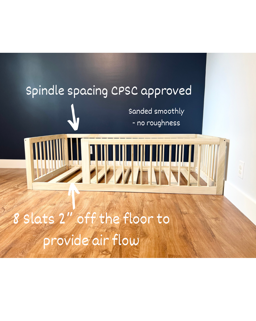 *Natural Montessori Floor Bed